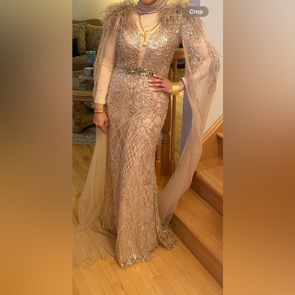 Beautiful beaded dress